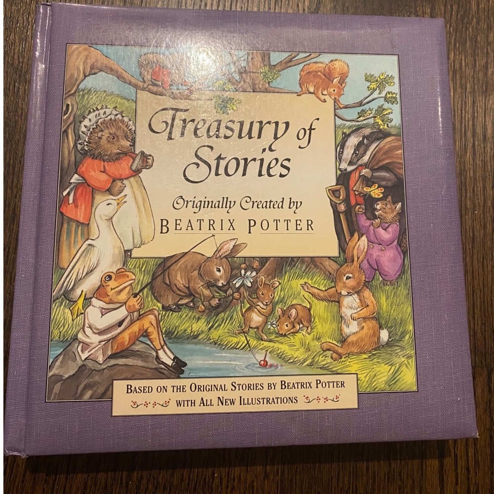 Beatrix Potter Treasury of Stories Excellent Illustrated Hardcover 1995 NICE!